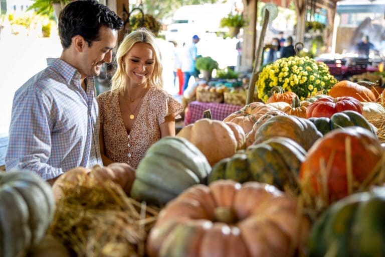 pumpkins at Ripe Thing Market